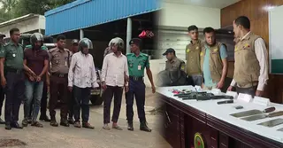 চট্টগ্রামে দেশি-বিদেশি বিপুল অস্ত্র ও গুলিসহ চার আসামি আটক